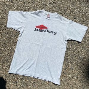 Vintage single stitch badass hockey tee shirt